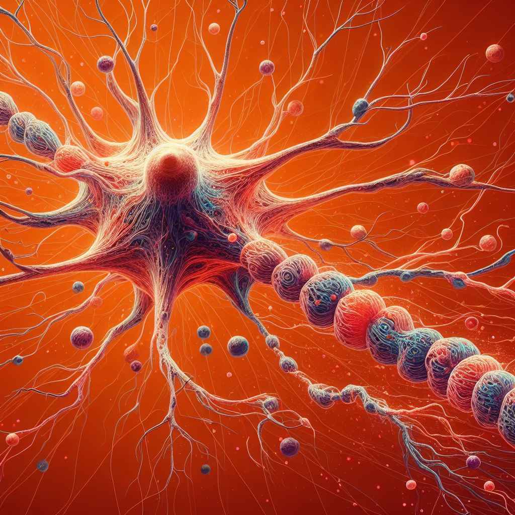 An image representing a neuron