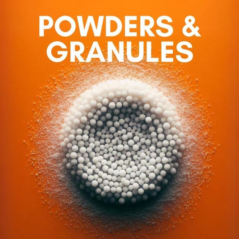 powders granules