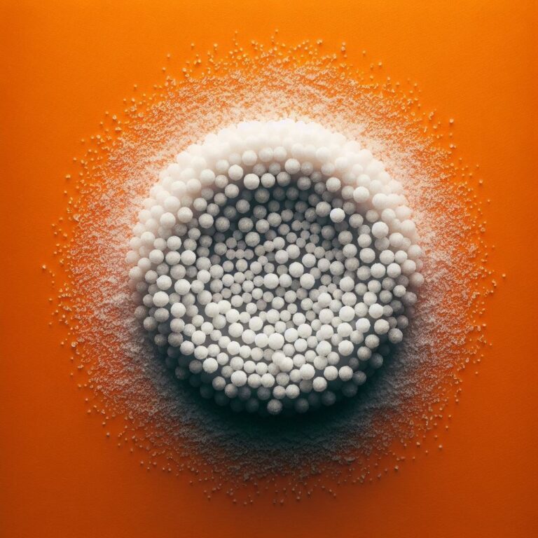 An image showing mixture of powders & granules